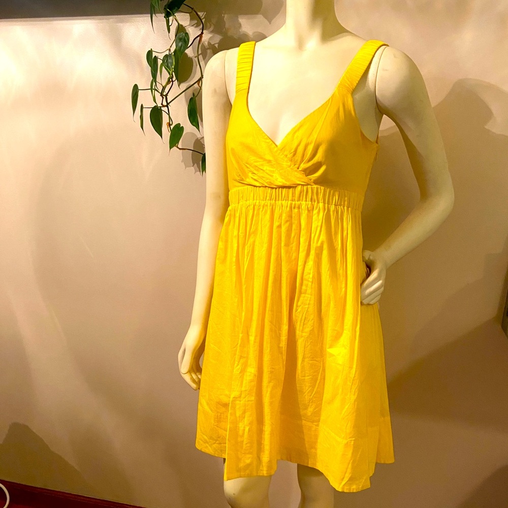 Calvin Klein yellow dress size 6